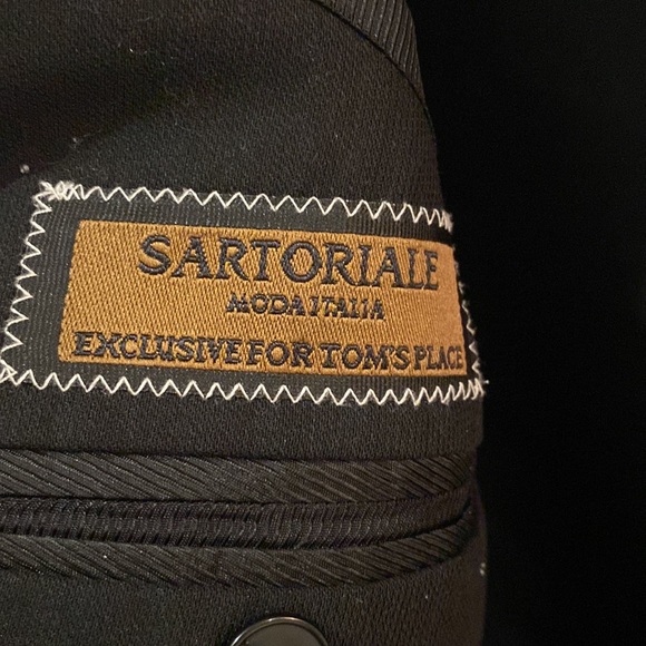 ZIGNONE men’s black blazer - Picture 3 of 6